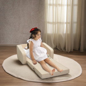 Sofá moderno y acogedor para niños Sofá suave de espuma de PU para interiores con juego suave diseñado para niños - Product Image 6