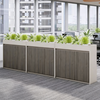 Meuble de rangement latéral de bureau en bois écologique de qualité E0, verrouillable, pour archives et dossiers