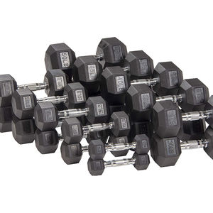 Kauçuk altıgen halter seti 5-70lbs, ayarlanabilir dambıl satın dambıl, 1050lbs, spor ekipmanları - Product Image 5