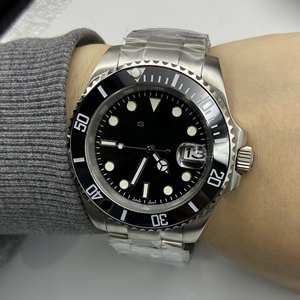 Men's Luxury <b>Automatic</b> Mechanical Watch Sapphire Shell Dial NH35 Movement Stainless Steel Waterproof <b>Wristwatch</b> Diver Series - Product Image 4