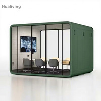 Cabine de travail insonorisée prête à l'emploi pour bureau, cabine téléphonique acoustique, salle de réunion commerciale