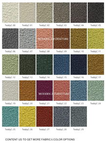 Sillón Moderno de Acento con Otomana Estilo Bouclé de Mediados de Siglo <span class=keywords><strong>para</strong></span> Sala de Estar y Ocio en el Hogar al por Mayor - Product Image 2