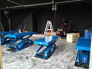 Etop Etop-SZM-40A hidrolik silinder ganda, <span class=keywords><strong>Platform</strong></span> pengangkat gunting mobil bawah tanah 3500kg-4000kg - Product Image 4