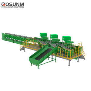 ระบบคัดแยก<span class=keywords><strong>พัสดุ</strong></span>ด้วยสายพานลำเลียงแบบอัตโนมัติรุ่นใหม่ ประสิทธิภาพสูง ทนทาน สำหรับคลังสินค้าโลจิสติกส์อัจฉริยะ แบบแนวนอน 9000 - Product Image 1