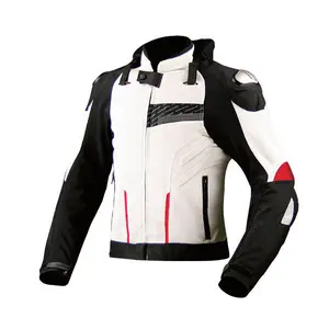 Motorbike Racing Biker Suit Motorcycle Textile Suit Waterproof Windproof Motorcycle Racing Suits with Airbag Vest