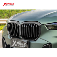 Parrilla Delantera de Fibra de Carbono Seca XTREME, Parrilla Delantera de Doble Listón para BMW G05 X5 40iX 50eX M60iX M60i 2023-2026
