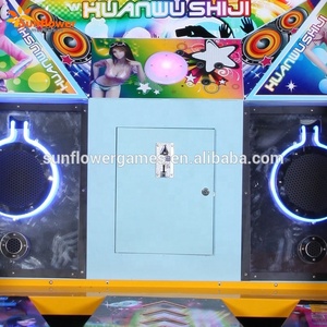 Arcade Amusement Juegos que funcionan con monedas Máquina de música Pump <span class=keywords><strong>It</strong></span> up Dance Racing Arcade Game Machine PARA 2 JUGADORES - Product Image 6