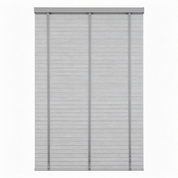 Stores vénitiens horizontaux en PVC imitation bois sur mesure avec moteur tubulaire électrique pour la décoration des maisons, des espaces de vie et des bureaux