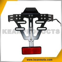 Hochwertige Universal Motorrad LED Brems rücklicht Blinker Licht halterung Kennzeichen halter