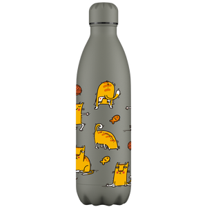 Botella de Agua Térmica de Acero Inoxidable de 34 oz, Portátil, para Viajes y Campamento, <span class=keywords><strong>con</strong></span> Asa, Libre de BPA, Aislamiento Térmico de 12-24 Horas - Product Image 4