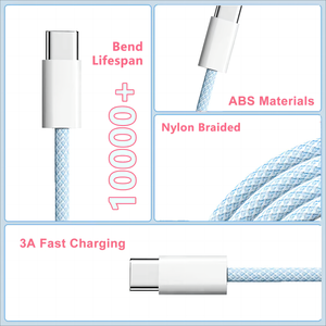 LAIMODA Multi PD 60W Type C Fast Charging Data <strong>Cable</strong> Custom <strong>USB</strong> Cord Charging Date <strong>Cables</strong> <strong>for</strong> Mobile Phone Charge <strong>Usb</strong> <strong>Cable</strong> - Product Image 5