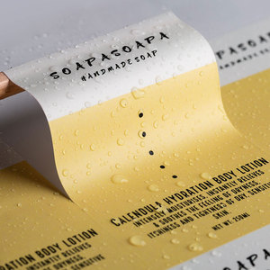 Nhãn Tùy Chỉnh Không Thấm Nước Tự Dính Nhãn Hiệu Logo Nhãn Hiệu Kinh Doanh Nhãn Vinyl In Ấn Keo Bao Bì Nhãn Dán - Product Image 5