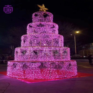 Artificial Christmas <b>Tree</b> LED <b>Light</b> for Indoor Home and Outdoor Holiday Decoration <b>with</b> Bright Festive Effect - Product Image 1