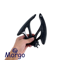 Paddle Shifter Setir Mobil Berbahan Serat Karbon Khusus untuk Infiniti G25 G35 G37 Q50 R35 dan Nissan 370 370Z