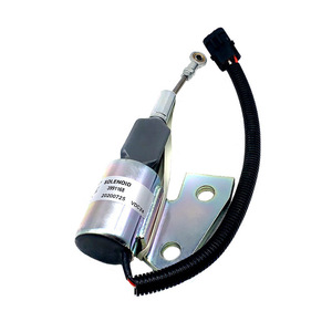 Vanne solénoïde Cummins 3991168 24V DC pour arrêt du gaz et contrôle du carburant du moteur - Product Image 1