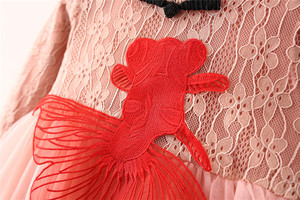 Ropa Infantil Japonesa al por Mayor, Vestidos de Rejilla Ajustables de Invierno para Niñas, Diseño de Año Nuevo, en China - Product Image 3