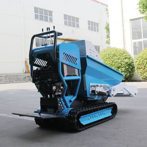 Camion diesel Mini Dumper électrique 500kg 800kg 4 4 Chargeuse-pelleteuse à chargement automatique avec moteur central Mini Dumper à chenilles - Product Image 6