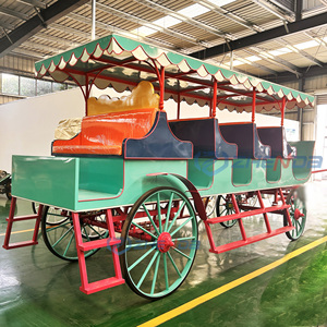 Carruajes Tirados por Caballos Personalizados para Parques de Atracciones, Fabricados por Fabricantes, para Turismo y Transporte Especial - Product Image 2