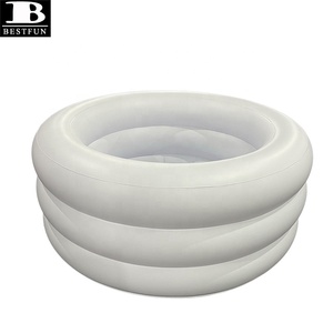 Piscina <span class=keywords><strong>de</strong></span> parto redonda inflable <span class=keywords><strong>de</strong></span> PVC grueso con asas, bañera <span class=keywords><strong>de</strong></span> agua portátil duradera para mujeres embarazadas, trabajo y relajación - Product Image 5