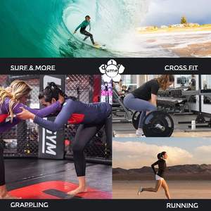 Rashguard dégradé à manches longues pour femmes avec protection UV pour le cardio Crossfit MMA - Product Image 5