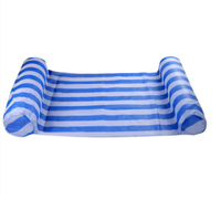 Hamac d'eau de natation lit flottant gonflable chaise flottante