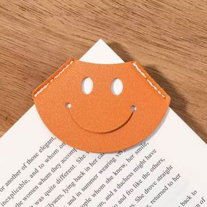 Cute Smile Corner <b>Bookmark</b> PU Leather Aesthetic Page Markers Reading Accessories Bookish Gifshuq - Product Image 4