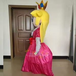 Costumes de mascotte <span class=keywords><strong>princesse</strong></span> pêche les plus populaires en gros d'usine pas cher personnage de dessin animé personnalisé en peluche personnalisation à vendre - Product Image 3