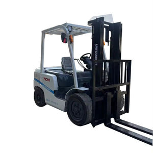 Buena eficiencia de trabajo original hecho en Japón TCM carretilla elevadora de 3 toneladas FD30 carretilla elevadora diésel usada precio de fábrica - Product Image 1