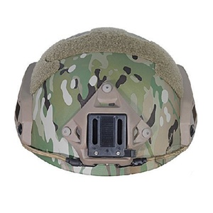 Casque de travail tactique réglable en nylon/polyester ignifuge avec logo personnalisé, deux tailles - Product Image 4