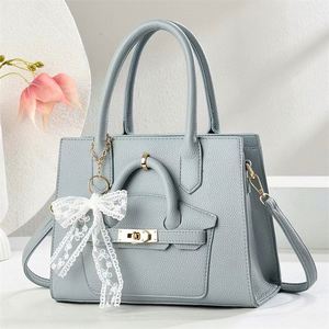 Fashion PU Totes Women Shoulder Sling <b>Bags</b> Waterproof Leather Handbag for <b>Gift</b> - Product Image 6