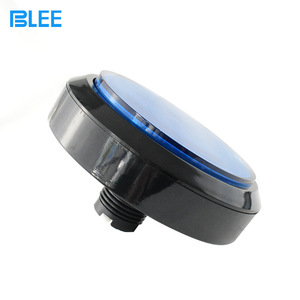 Botón Pulsador Redondo de Plástico Iluminado Blee de 10 cm con Microinterruptor, Botón Grande, Accesorios para Consola de Juegos - Product Image 5
