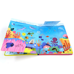 Servicio de impresión personalizado de fábrica, libro para niños, papel brillante, cartón, libros de tablero de tapa dura para niños, libro de historietas silencioso ocupado - Product Image 3