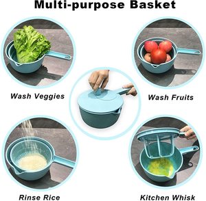 Outils de cuisine multifonctionnels Mélangeur <span class=keywords><strong>à</strong></span> <span class=keywords><strong>salade</strong></span> manuel pour fruits et légumes Passoire <span class=keywords><strong>à</strong></span> <span class=keywords><strong>salade</strong></span> Shaker Spinner - Product Image 5
