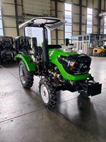 Tracteur de Verger HUAXIA Landini 25,7 kW 4x4 Certifié CE Moteur Diesel Yunnei Boîte de Vitesses Transmission par Engrenages Longue Durée de Vie
