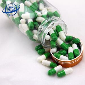 Achetez des capsules <span class=keywords><strong>vides</strong></span> de haute qualité vertes et blanches pour médicaments, différentes tailles de capsules pour comprimés. - Product Image 3