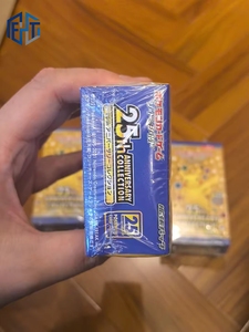 Vente en gros de paquets de cartes PTCG S8A - Boîte dorée <span class=keywords><strong>Pikachu</strong></span> 25e anniversaire - Authentique en vrac - 151 couleurs du Japon - Product Image 3