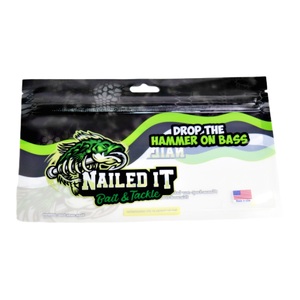 Bolsa de Embalaje de Plástico Transparente Personalizada para Cebos de Pesca y Señuelos, con Orificio Euro para Alimentos para Mascotas - Product Image 1