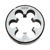 Moldes Redondos para Roscado de Tuberías Imperial G1/4, G1/2, G3/4, G1 (BSPP) para Roscado de Tuberías de Agua