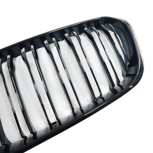 Grille de remplacement double ligne BMW F20 en ABS pour pare-chocs avant Série 1 2012-2019 - Product Image 4