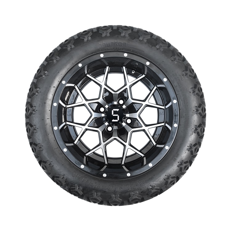 Machined/Gloss Black