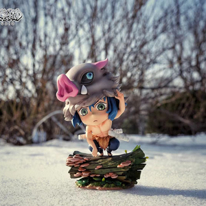 โมเดลตัวการ์ตูนตัวละครการ์ตูน <span class=keywords><strong>kimetsu</strong></span> <span class=keywords><strong>NO</strong></span> <span class=keywords><strong>yaiba</strong></span> tanjirirou kyoujuriu inosuke <span class=keywords><strong>3</strong></span>สไตล์รูปปั้นการ์ตูนอะนิเมะพีวีซีขนาด18ซม. - Product Image 6