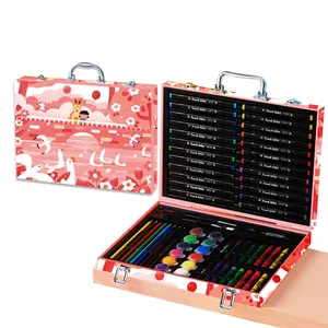 Set di pennelli per pennelli per acquerello con pennelli per colori colori colori colori pastelli ad olio strumenti per pittura per la confezione regalo per bambini studenti - Product Image 1