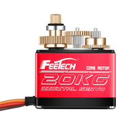 Servo Digital DSSERVO DS3218MG de 20KG con Alto Torque, Engranajes Metálicos y Doble Rodamiento de Bolas para RC Crawler, Brazo Robótico y Proyectos STEM