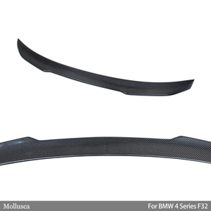 สปอยเลอร์หลังคาร์บอนไฟเบอร์ทรง CS สำหรับรถยนต์ BMW ซีรีส์ 4 F32 คูเป้ ปี 2013-2019 - Product Image 4