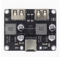 Módulo de Carga Rápida USB QC2.0 QC3.0 de 4 Puertos para Teléfonos Móviles, con Reducción de Voltaje DC, Compatible con Varias Marcas