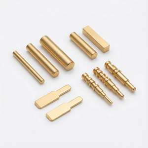 خدمات تصنيع دقيقة بمعايير عالية مع طلاء ذهبي مخصص لموصلات إلكترونية ودبابيس مقبس بتقنية التصنيع بالتحكم الرقمي بالحاسوب - Product Image 1