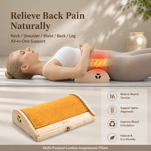 Cojín Lumbar de Moxibustión de Madera Maciza con Diseño de Aislamiento de Ceniza, Certificado CE, Soporte Corporal para <span class=keywords><strong>Aliviar</strong></span> la Discitis Lumbar - Product Image 6