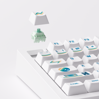 Clavier mécanique de jeu AKKO M1 V5 Via US Series 75% OEM, rétroéclairage RGB 5.0/USB-C, cadre en aluminium, batterie 8000mAh, 1000Hz, hot-swap