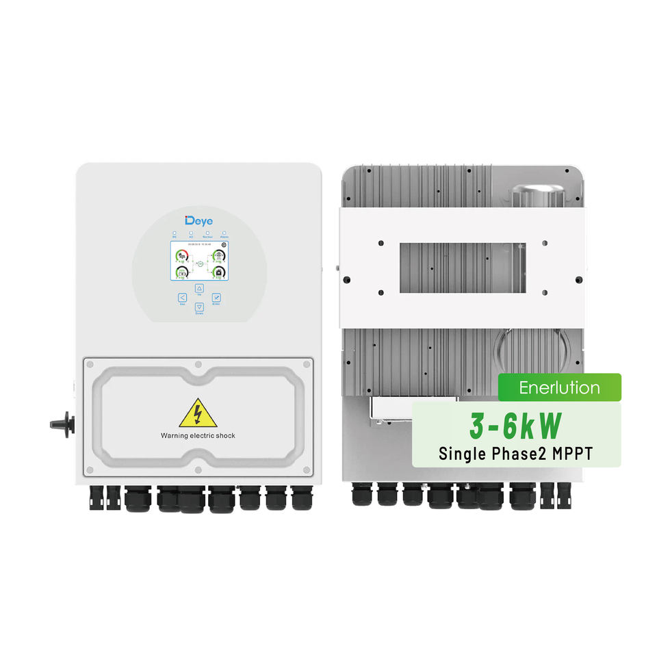 Hybrid Single Phase Hybrid Solar Inverter with MPPT Charge Controller ...