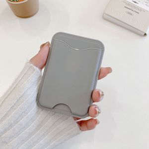 Étui de téléphone magnétique robuste en silicone avec découpe inférieure, portefeuille et porte-cartes pour iPhone et téléphones multi-marques - Product Image 4
